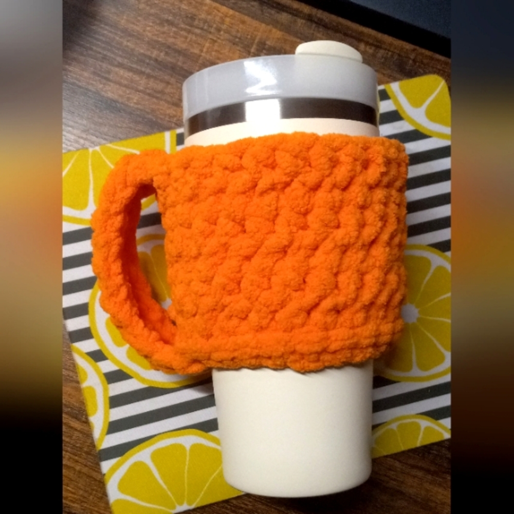 Chunky Crochet Cup Cozy!!!